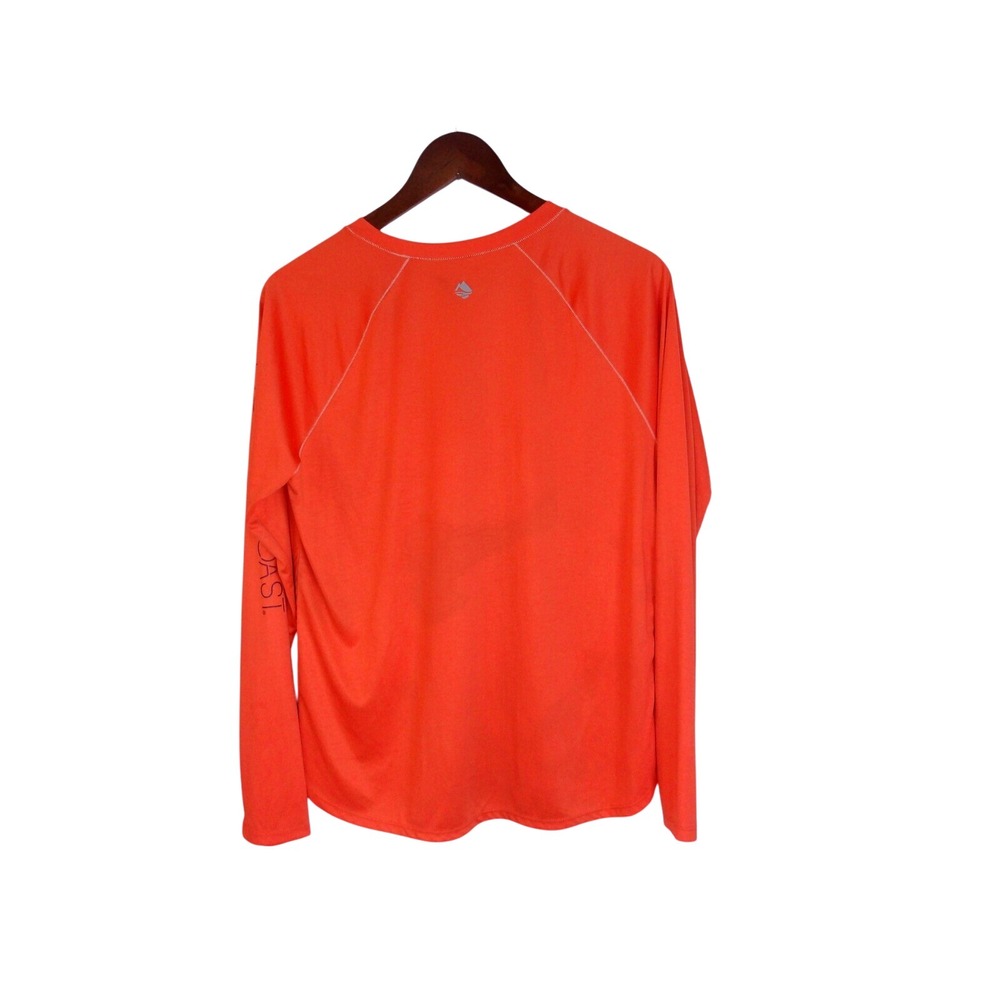 Ocean Coast Active T-Shirt V-Neck‎ Moisture Wicking Athletic Top Medium /#5248